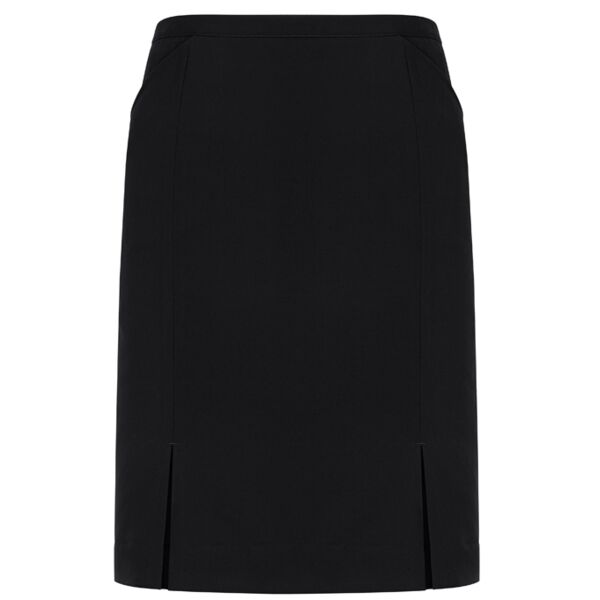 SIENA WOMENS FRONT PLEAT DETAIL STRAIGHT SKIRT Thumbnail