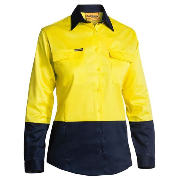 Women's Hi Vis Drill Shirt Thumbnail