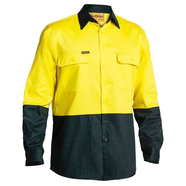 Hi Vis Closed Front Drill Shirt Thumbnail