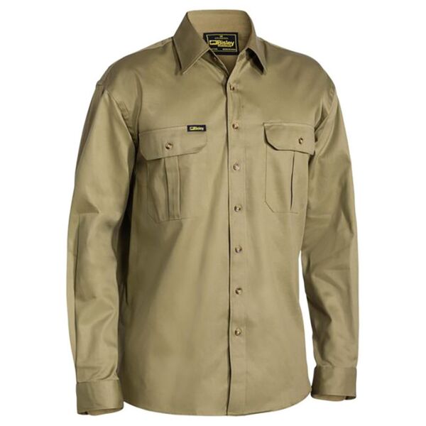 ORIGINAL COTTON DRILL SHIRT - LONG SLEEVE Thumbnail