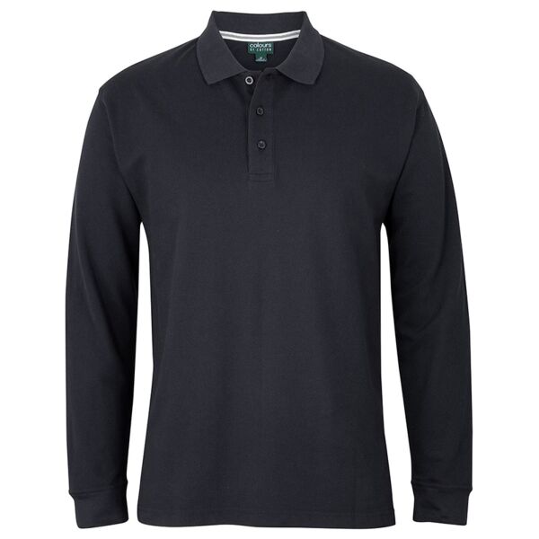 C of C Long Sleeve Pique Polo Thumbnail