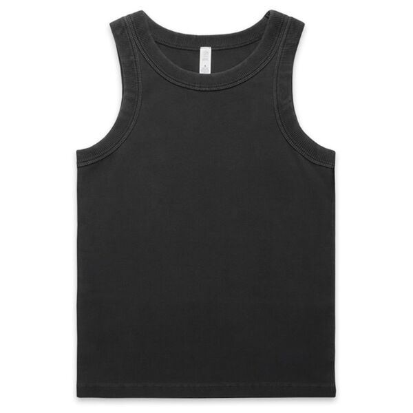 Women's Faded Organic Rib Tank Thumbnail