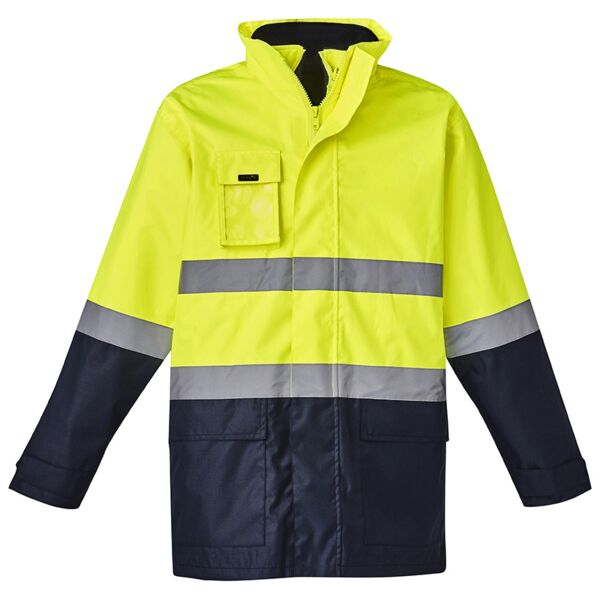 MENS HI VIS BASIC 4 IN 1 WATERPROOF JACKET Thumbnail