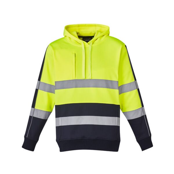UNISEX HI VIS STRETCH TAPED HOODIE Thumbnail
